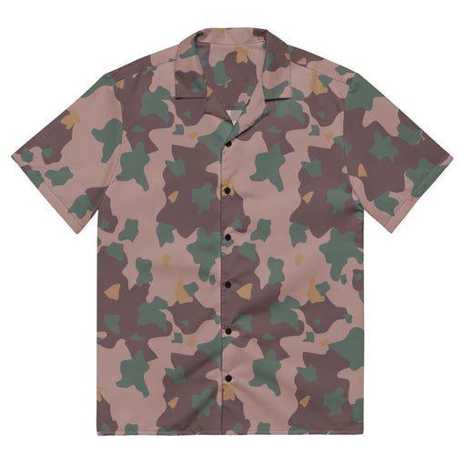 Brushstroke Dutch KST CAMO Unisex Short-Sleeve Button Shirt - 2XS - Button-Up