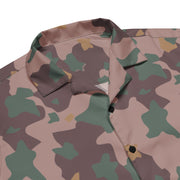 Brushstroke Dutch KST CAMO Unisex Short-Sleeve Button Shirt - Button-Up