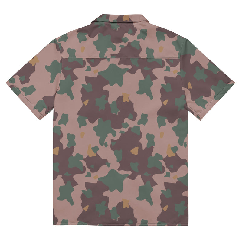 Brushstroke Dutch KST CAMO Unisex Short-Sleeve Button Shirt - Button-Up