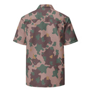 Brushstroke Dutch KST CAMO Unisex Short-Sleeve Button Shirt - Button-Up