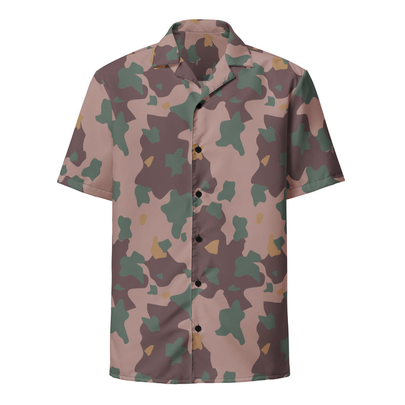 Brushstroke Dutch KST CAMO Unisex Short-Sleeve Button Shirt - Button-Up