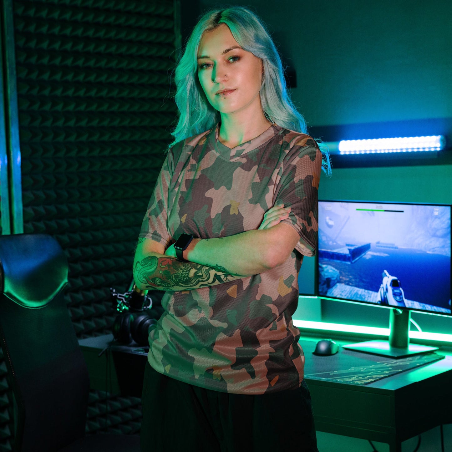 Dutch Korps Speciale Troepen CAMO unisex sports jersey Sports Jerseys