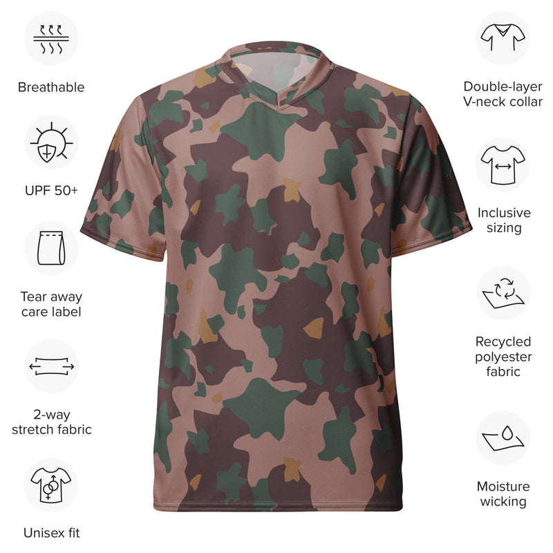 Brushstroke Dutch KST CAMO Unisex Sports Jersey