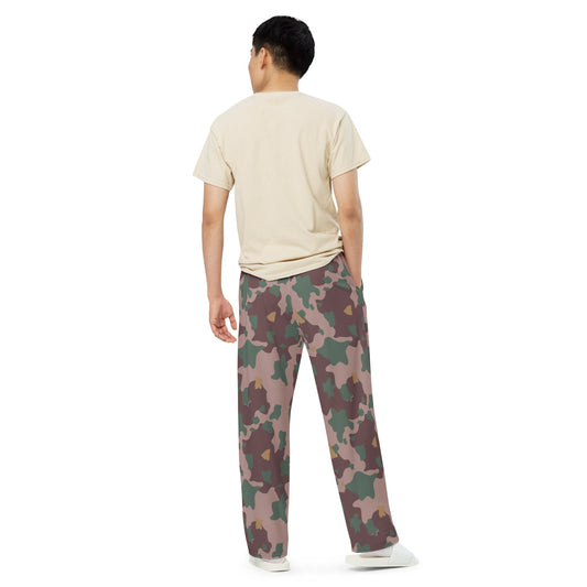 Dutch Korps Speciale Troepen CAMO unisex wide leg pants Wide Pants