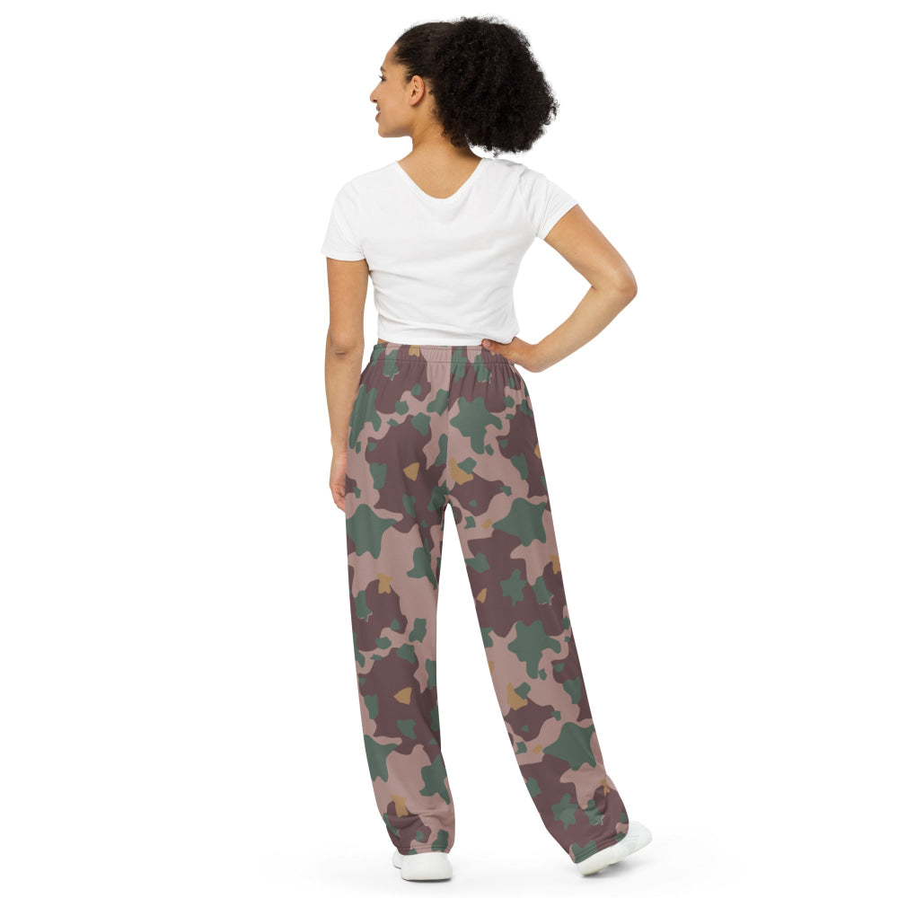 Dutch Korps Speciale Troepen CAMO unisex wide-leg pants - Unisex Wide-Leg Pants