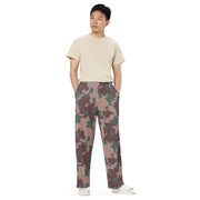 Brushstroke Dutch KST CAMO Unisex Wide-Leg Leisure Pants - Pant