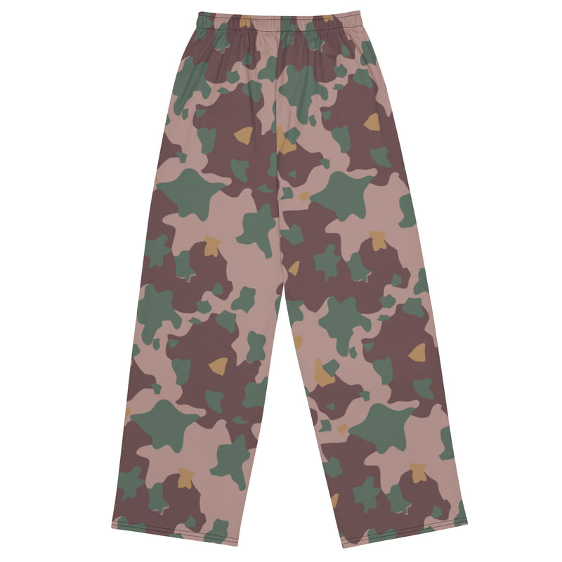 Brushstroke Dutch KST CAMO Unisex Wide-Leg Leisure Pants - Pant