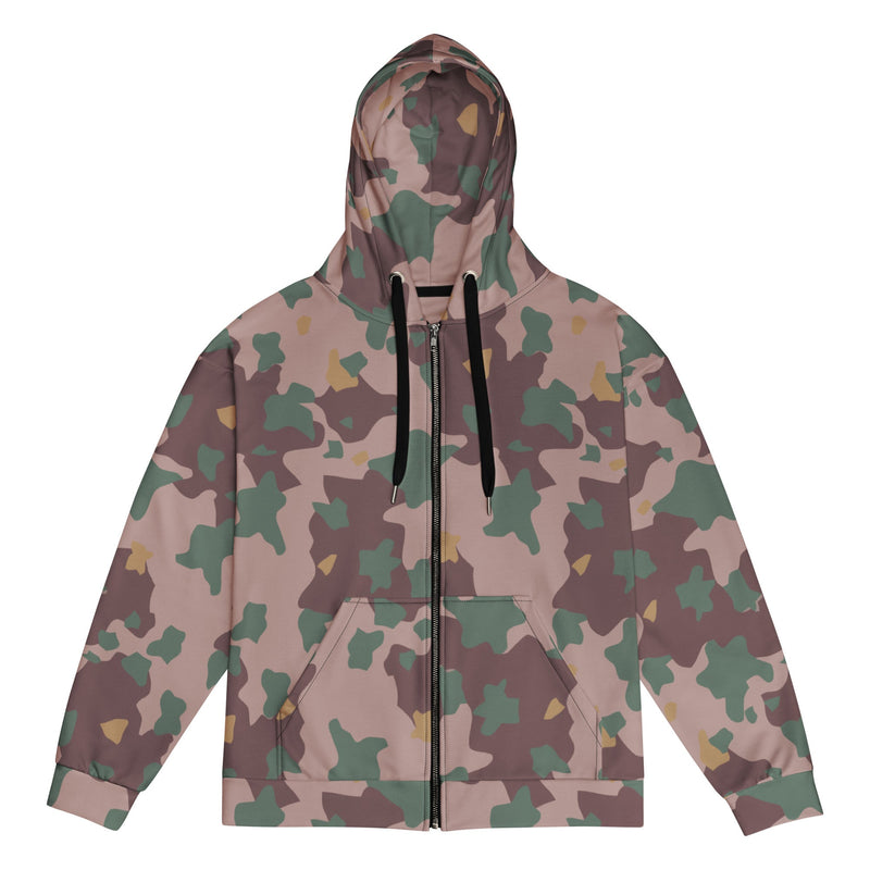 Brushstroke Dutch KST CAMO Unisex Zip Hoodie - 2XS