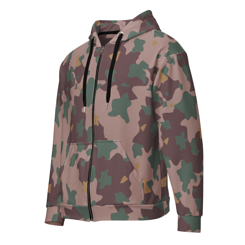 Dutch Korps Speciale Troepen CAMO Unisex zip hoodie - 2XS - Zip Hoodie