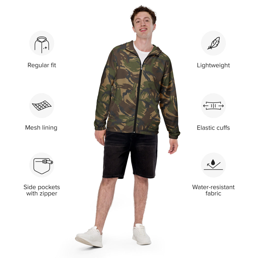 Dutch M93 DPM Woodland CAMO Men’s windbreaker - Mens Windbreaker