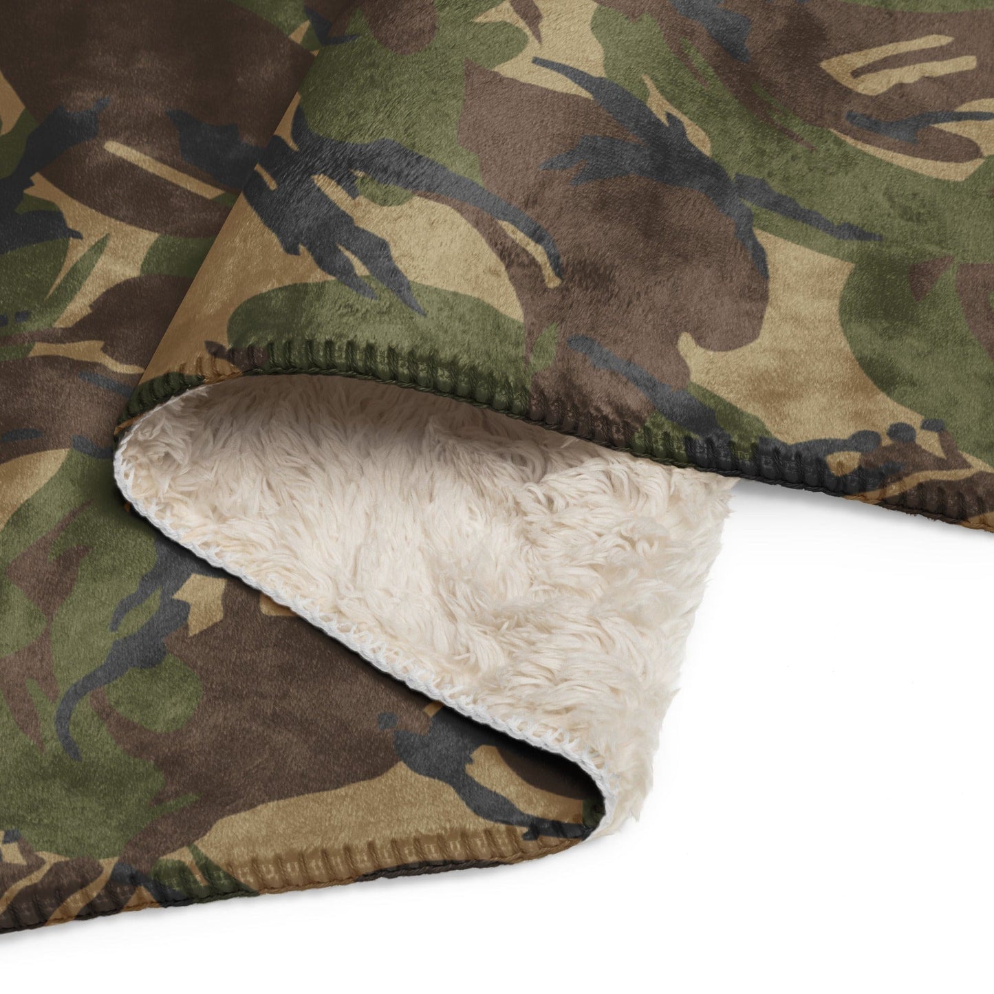 Dutch M93 DPM Woodland CAMO Sherpa blanket - Blanket