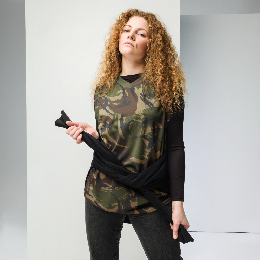 Dutch M93 DPM Woodland CAMO unisex basketball jersey - Unisex Basketball Jersey