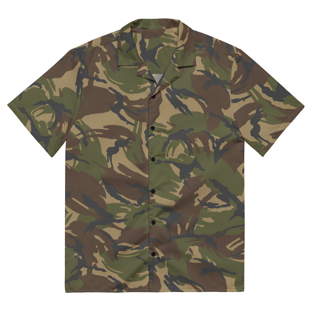 Dutch M93 DPM Woodland CAMO Unisex button shirt - 2XS - Button Shirt