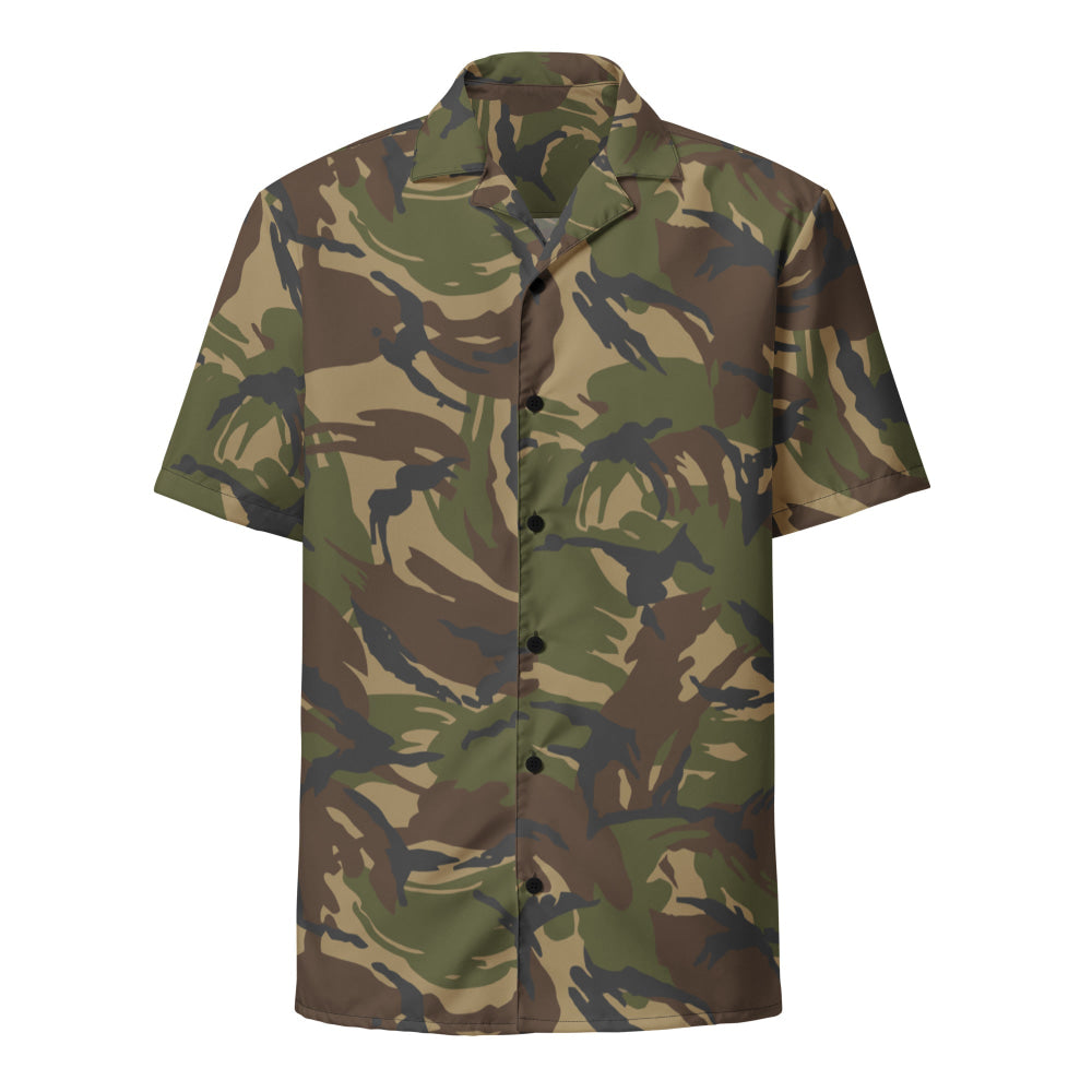 Dutch M93 DPM Woodland CAMO Unisex button shirt - Button Shirt