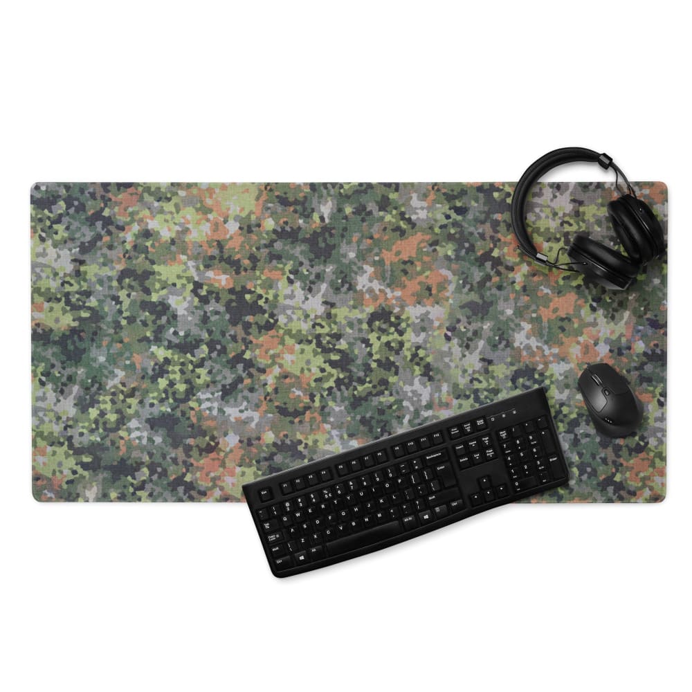 Dutch Netherlands Fractal Pattern (NFP) Green CAMO Gaming mouse pad - 36″×18″
