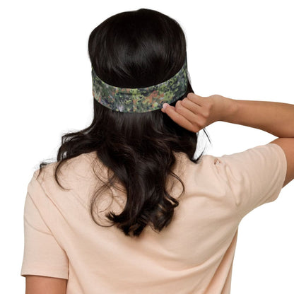 Dutch Netherlands Fractal Pattern (NFP) Green CAMO Headband