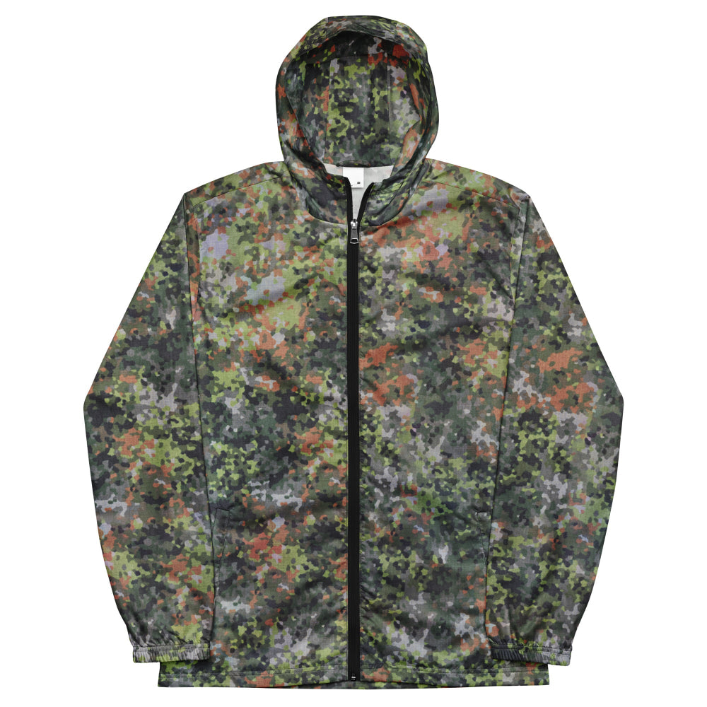 Dutch Netherlands Fractal Pattern (NFP) Green CAMO Men’s windbreaker - Mens Windbreaker