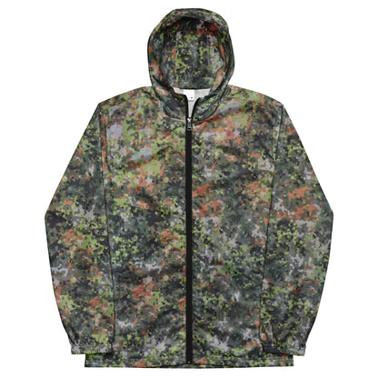 Dutch Netherlands Fractal Pattern (NFP) Green CAMO Men’s windbreaker - Mens Windbreaker