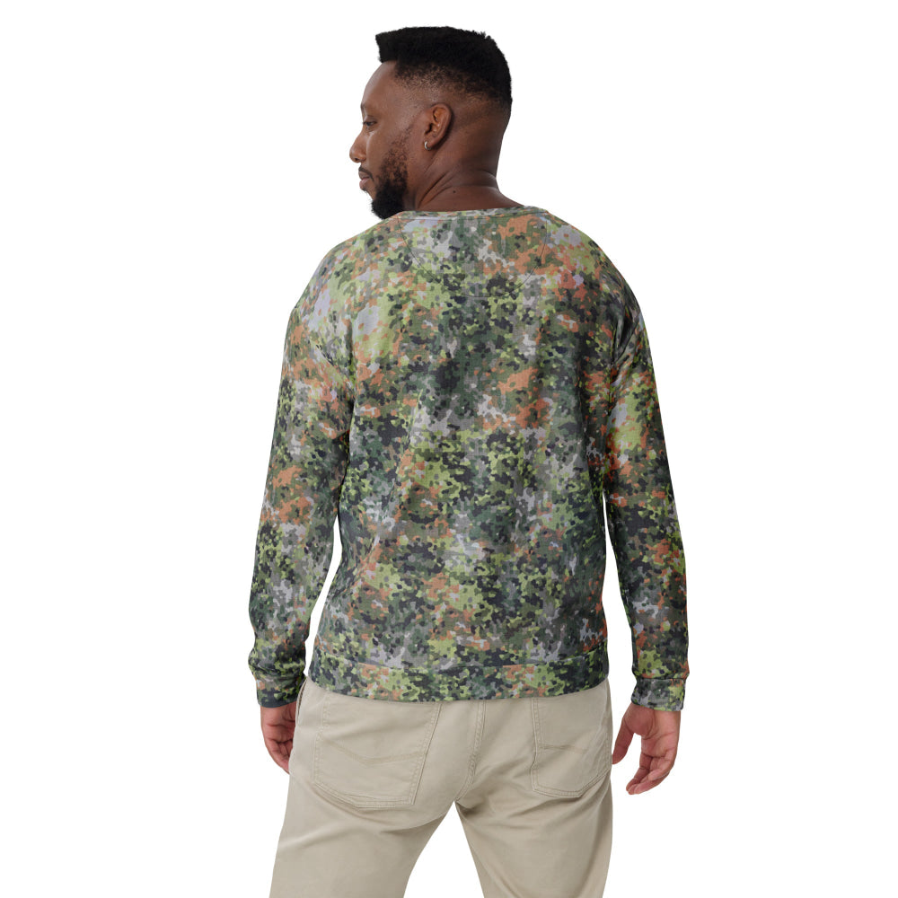 Dutch Netherlands Fractal Pattern (NFP) Green CAMO Unisex Sweatshirt