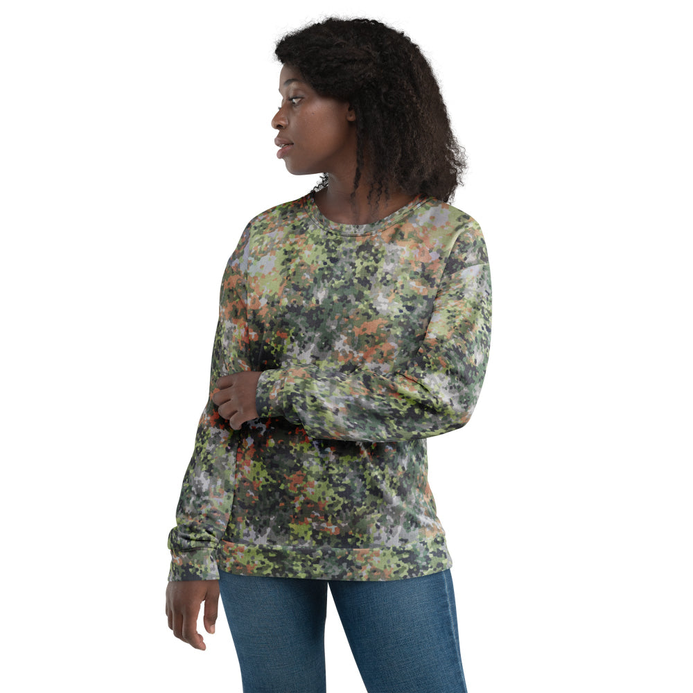 Dutch Netherlands Fractal Pattern (NFP) Green CAMO Unisex Sweatshirt