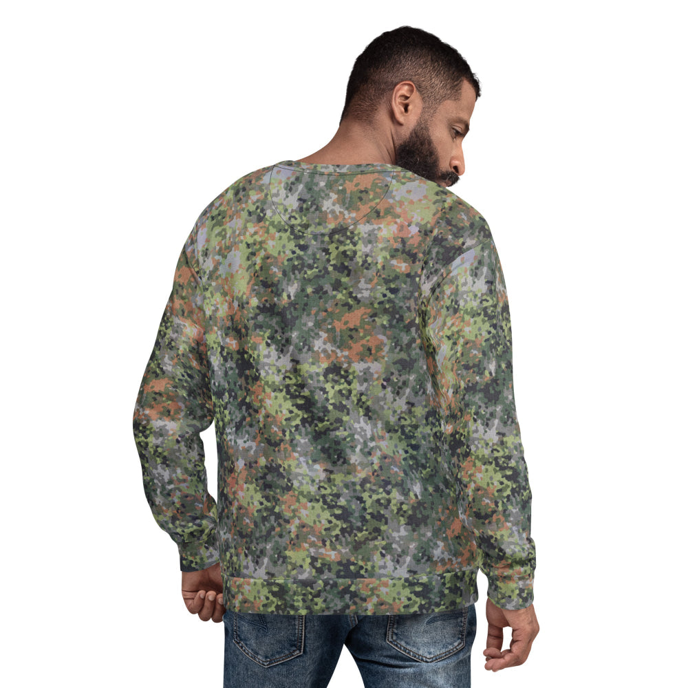 Dutch Netherlands Fractal Pattern (NFP) Green CAMO Unisex Sweatshirt