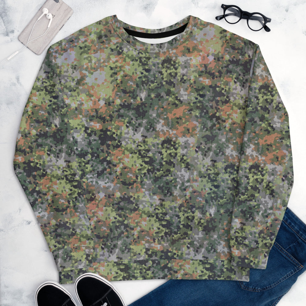 Dutch Netherlands Fractal Pattern (NFP) Green CAMO Unisex Sweatshirt