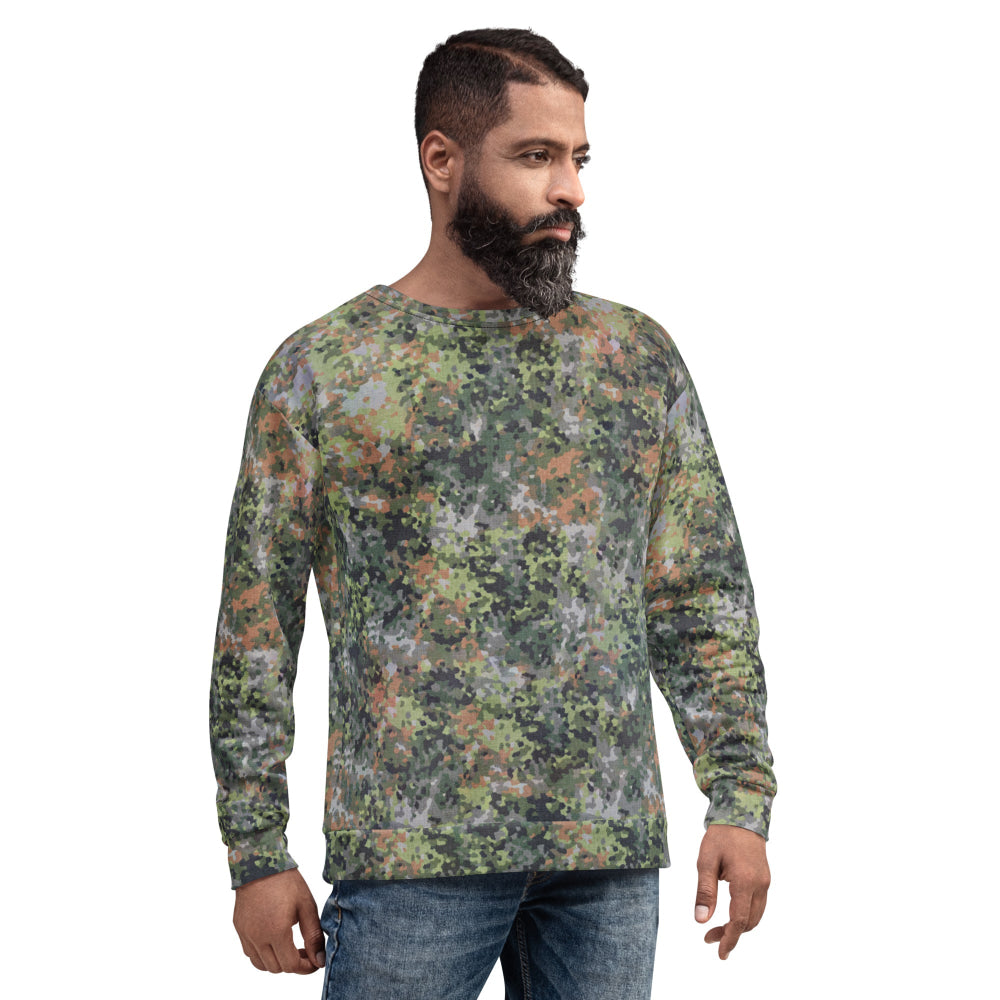 Dutch Netherlands Fractal Pattern (NFP) Green CAMO Unisex Sweatshirt