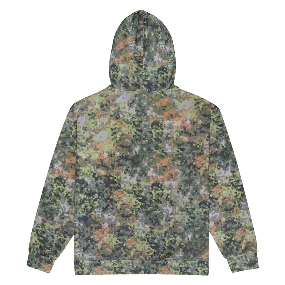 Dutch Netherlands Fractal Pattern (NFP) Green CAMO Unisex zip hoodie