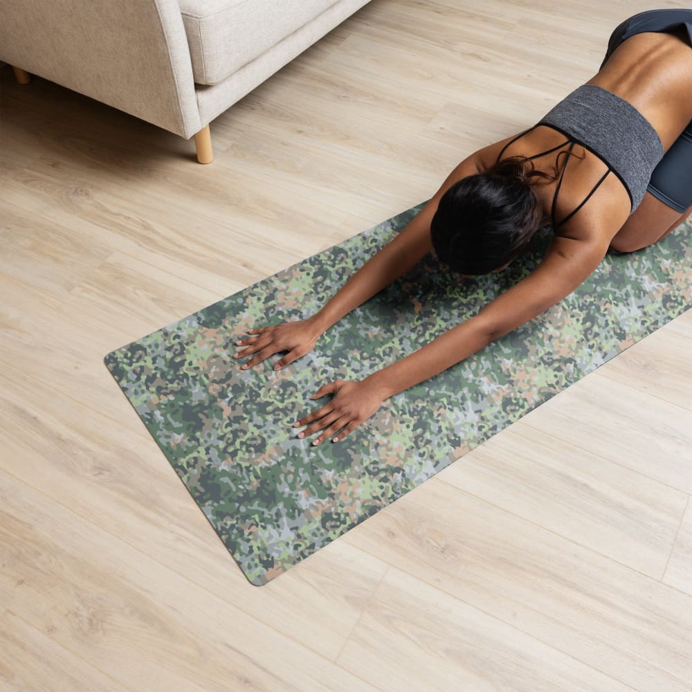 Dutch Netherlands Fractal Pattern (NFP) Green Yoga mat
