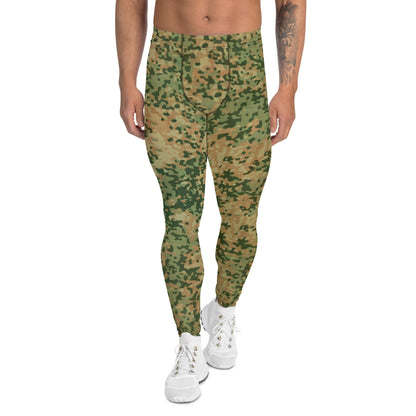 Dutch Netherlands Fractal Pattern (NFP) Multi CAMO Men’s Leggings - XS - Mens