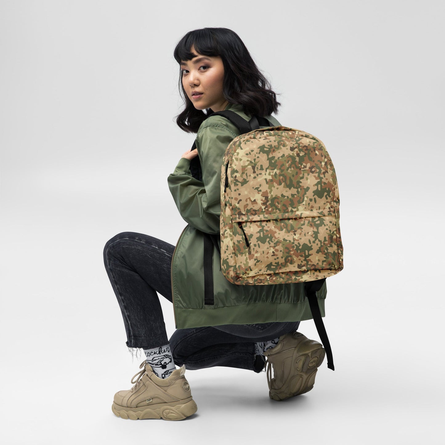 Dutch Fractal Tan CAMO Backpack Backpacks