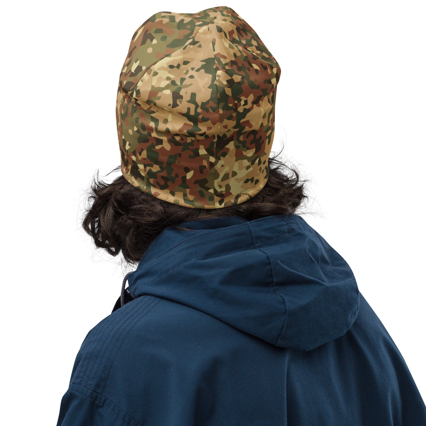 Dutch Fractal Tan CAMO Beanie - Beanies