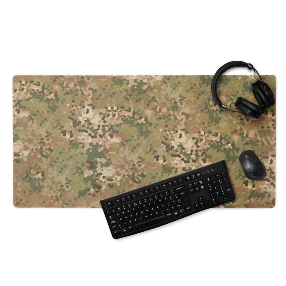 Dutch Netherlands Fractal Pattern (NFP) Tan CAMO Gaming mouse pad - 36″×18″