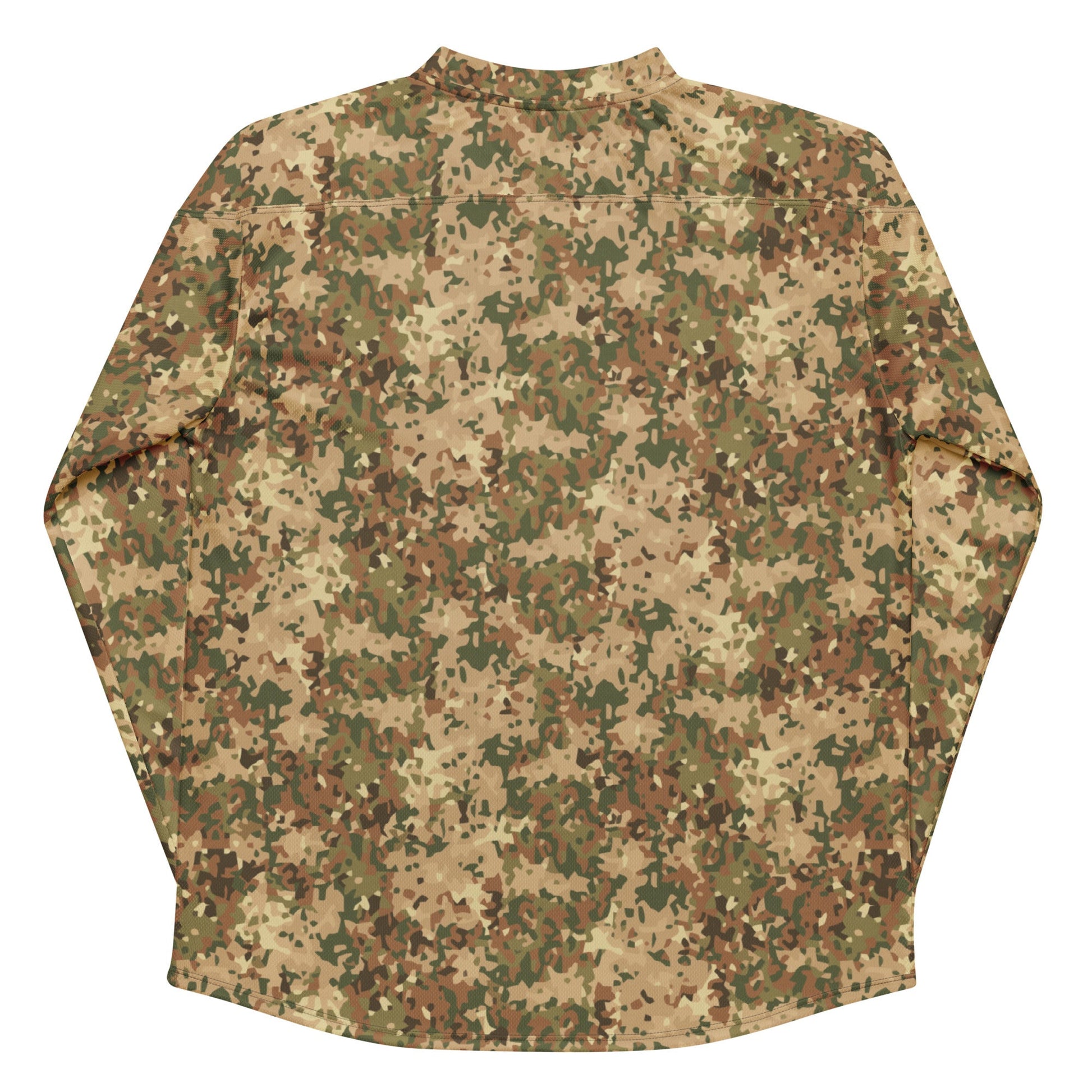 Dutch Fractal Tan CAMO hockey fan jersey - Hockey Jerseys