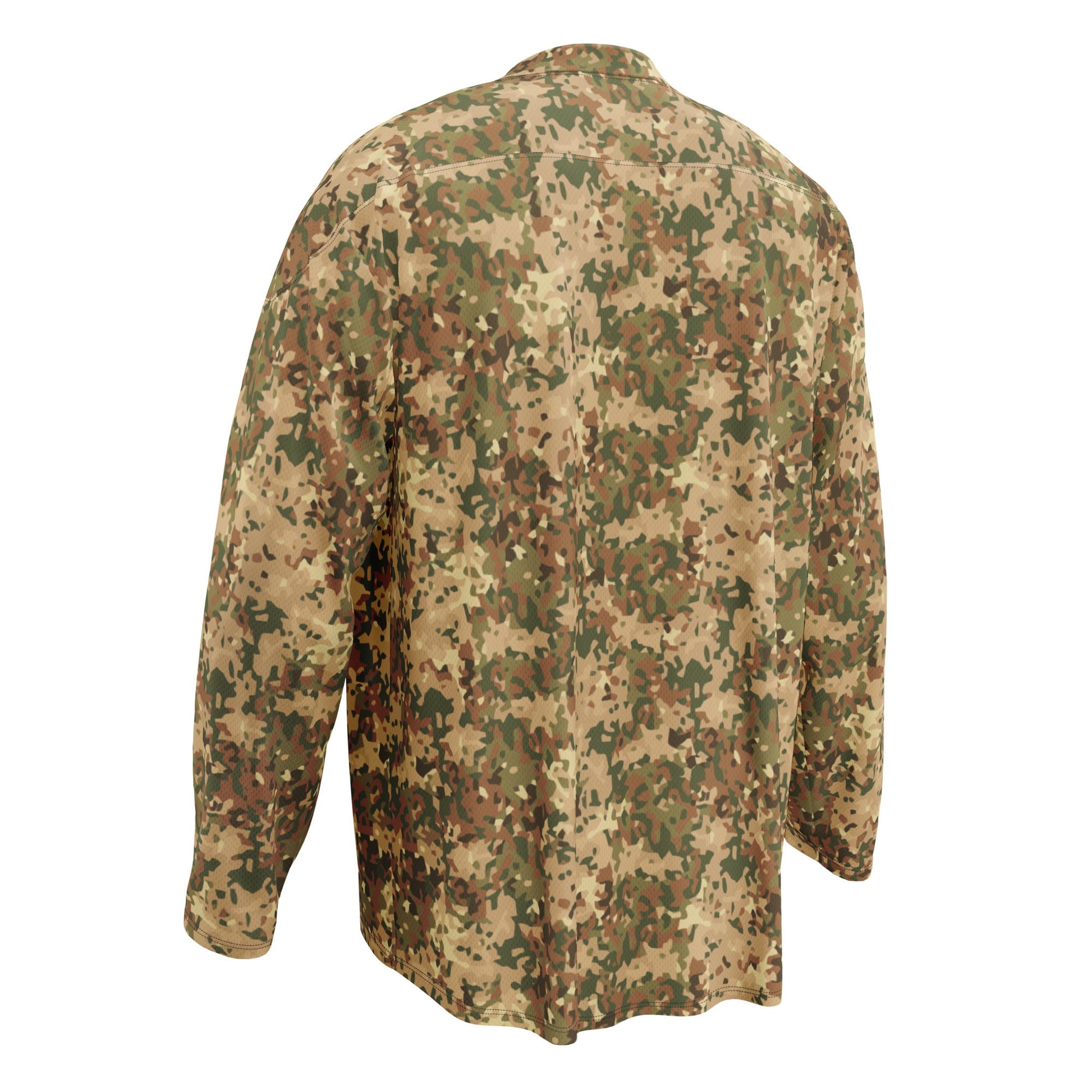 Dutch Fractal Tan CAMO hockey fan jersey - Hockey Jerseys