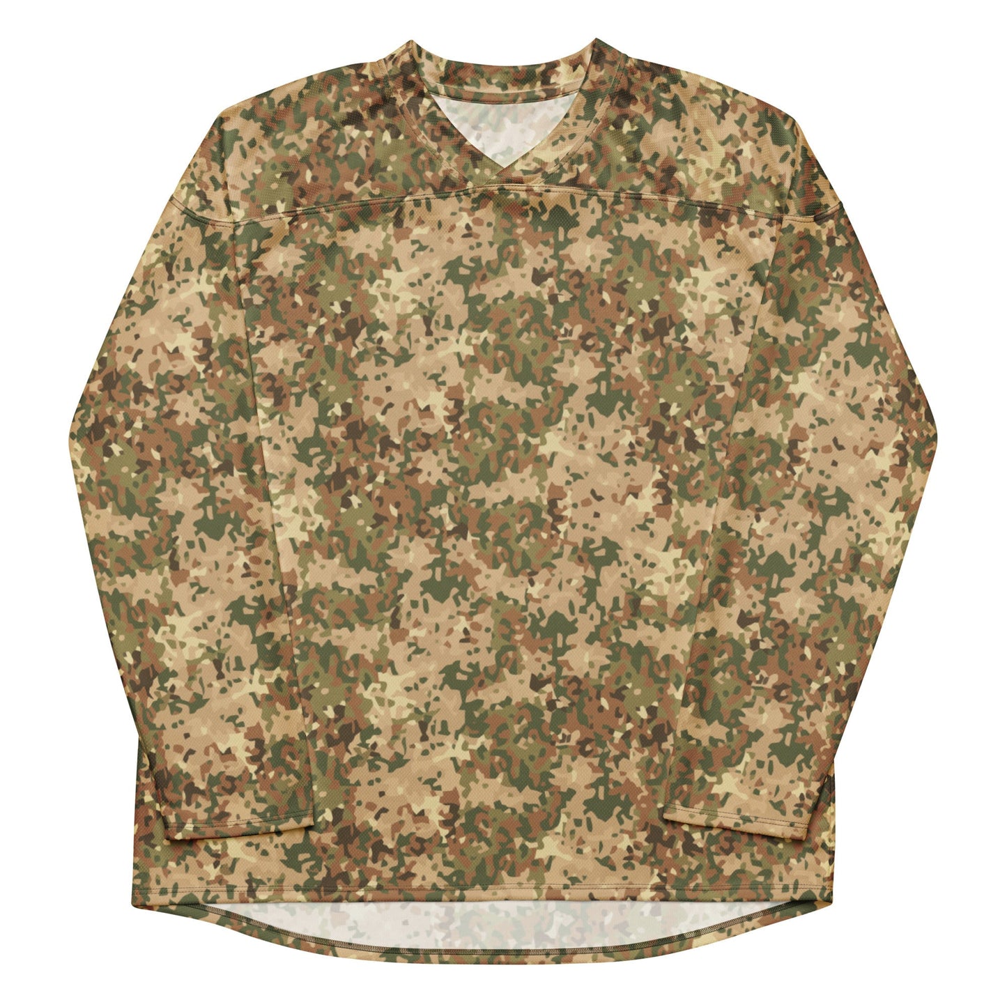 Dutch Fractal Tan CAMO hockey fan jersey - Hockey Jerseys