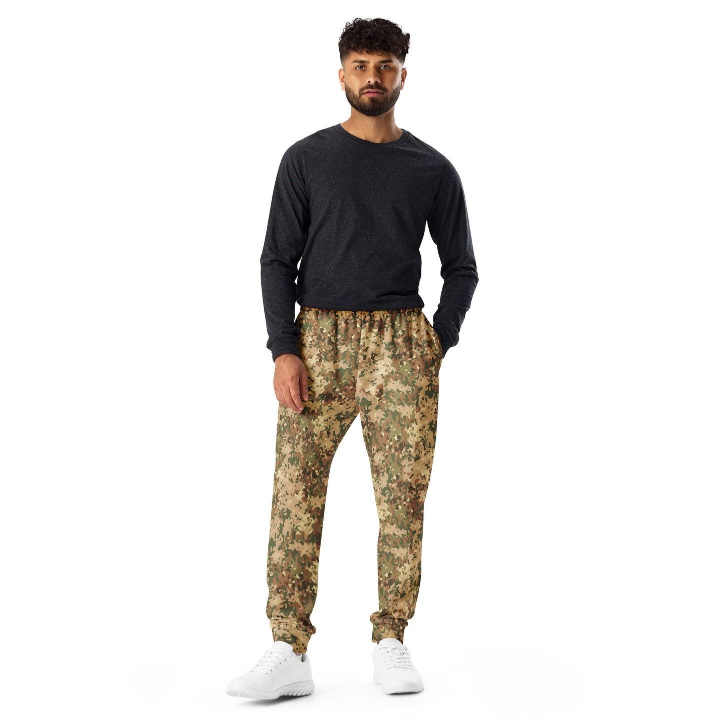 Dutch Fractal Tan CAMO Mens Joggers
