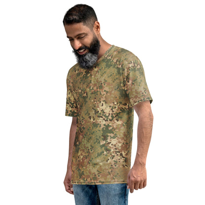 Dutch Netherlands Fractal Pattern (NFP) Tan CAMO Men’s t-shirt - Mens T-Shirt