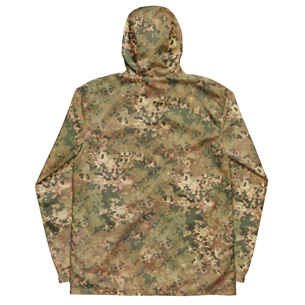 Dutch Netherlands Fractal Pattern (NFP) Tan CAMO Men’s windbreaker - Mens Windbreaker