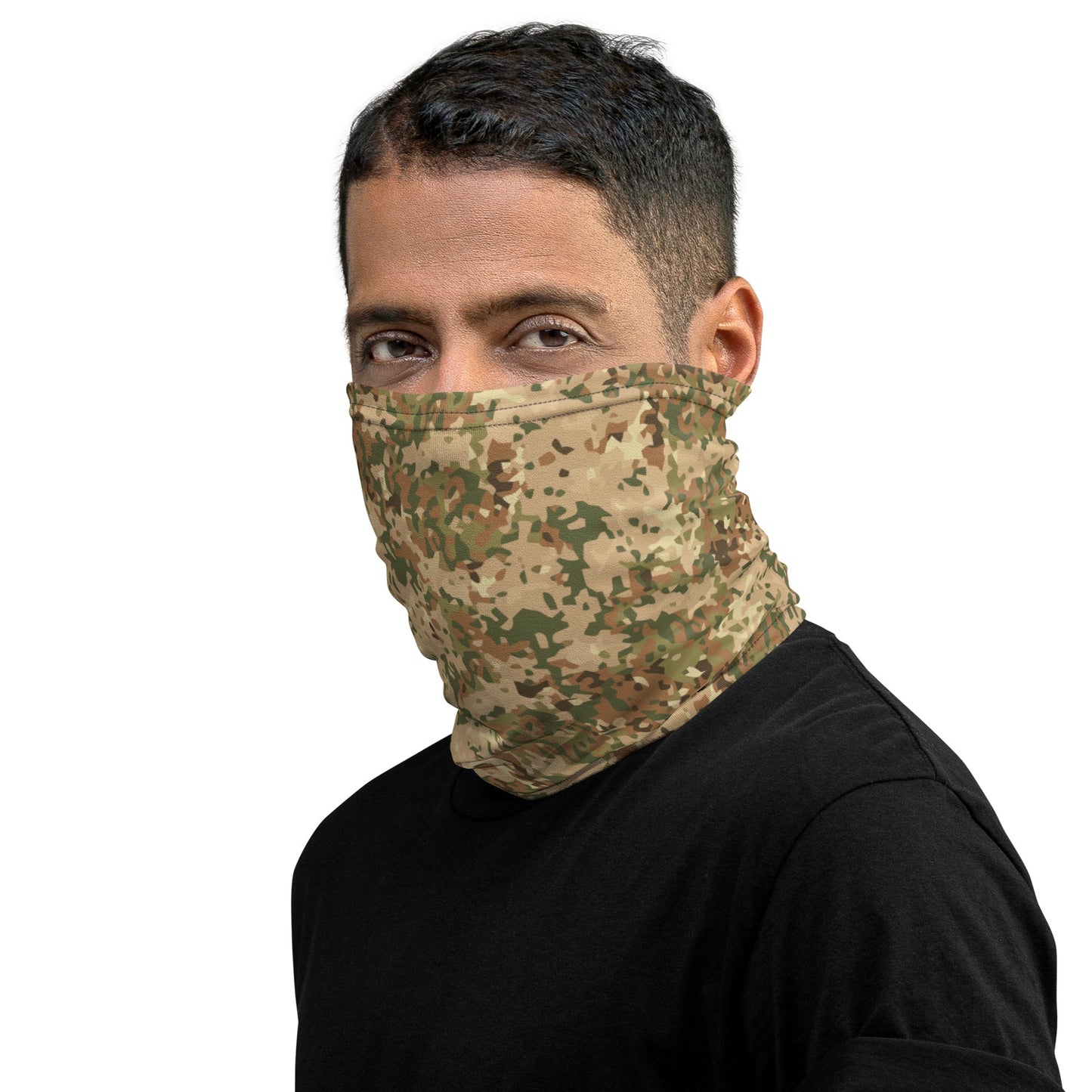 Dutch Fractal Tan CAMO Neck Gaiter Gaiters