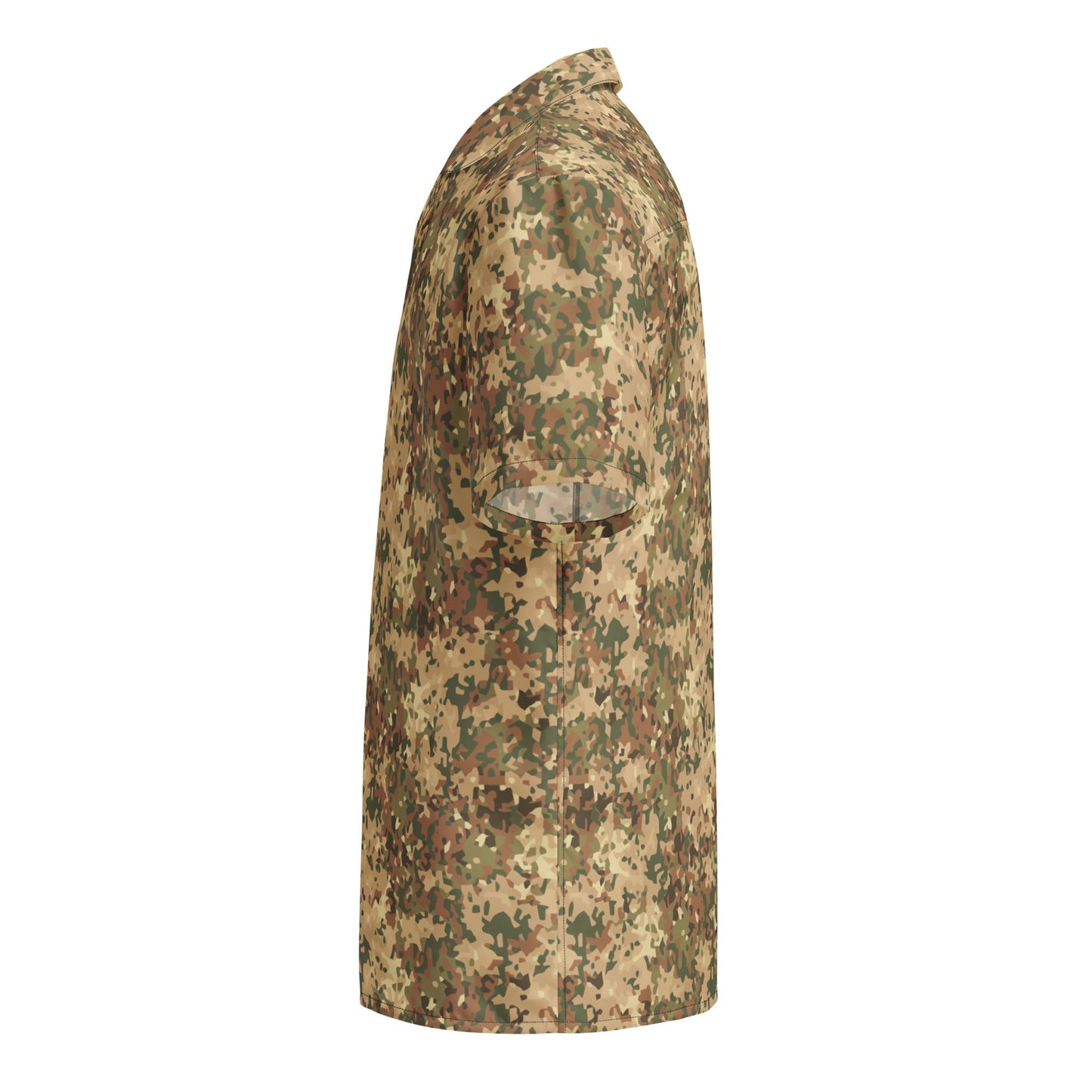 Dutch Fractal Tan CAMO Unisex button shirt - Button Shirts