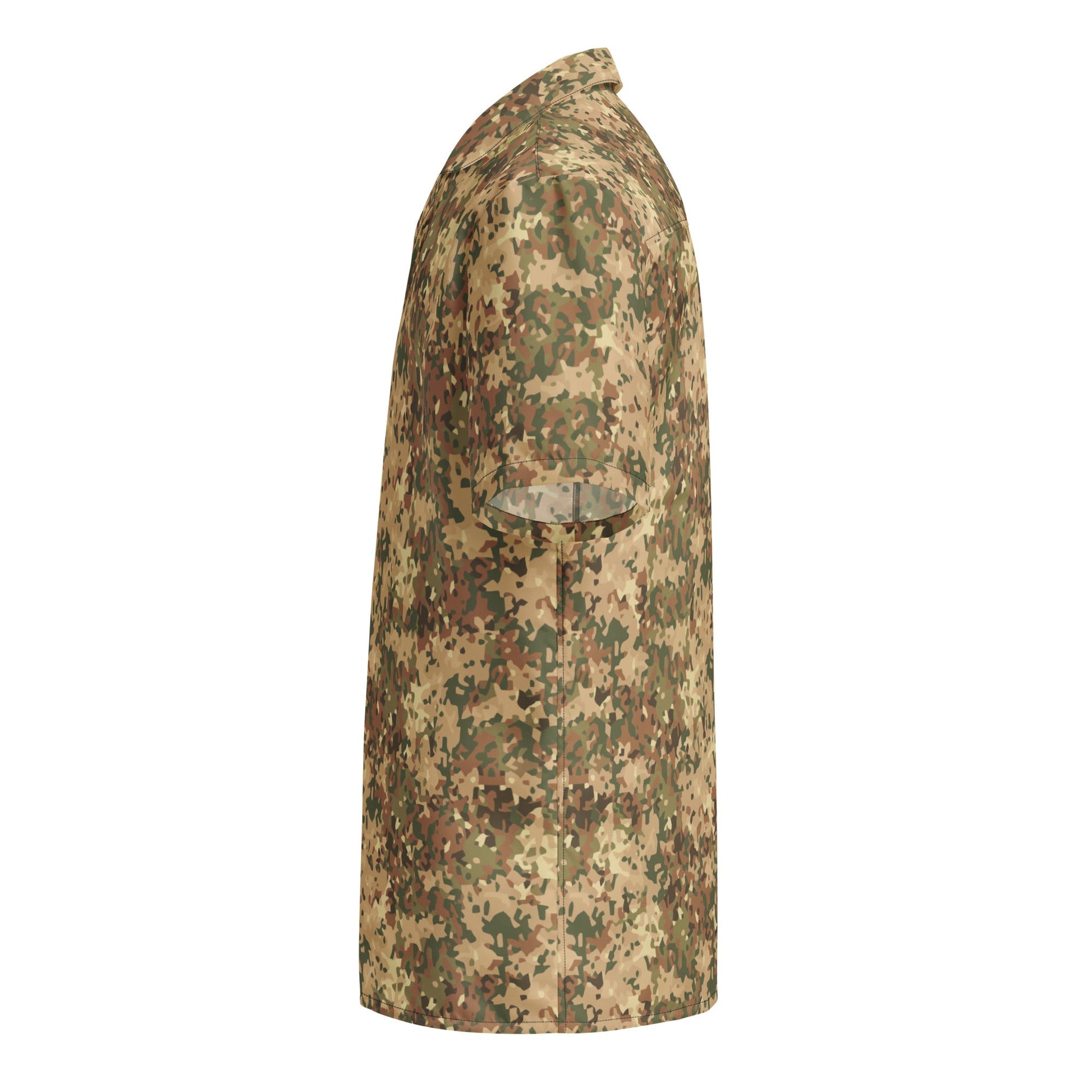 Dutch Fractal Tan CAMO Unisex button shirt - Button Shirts