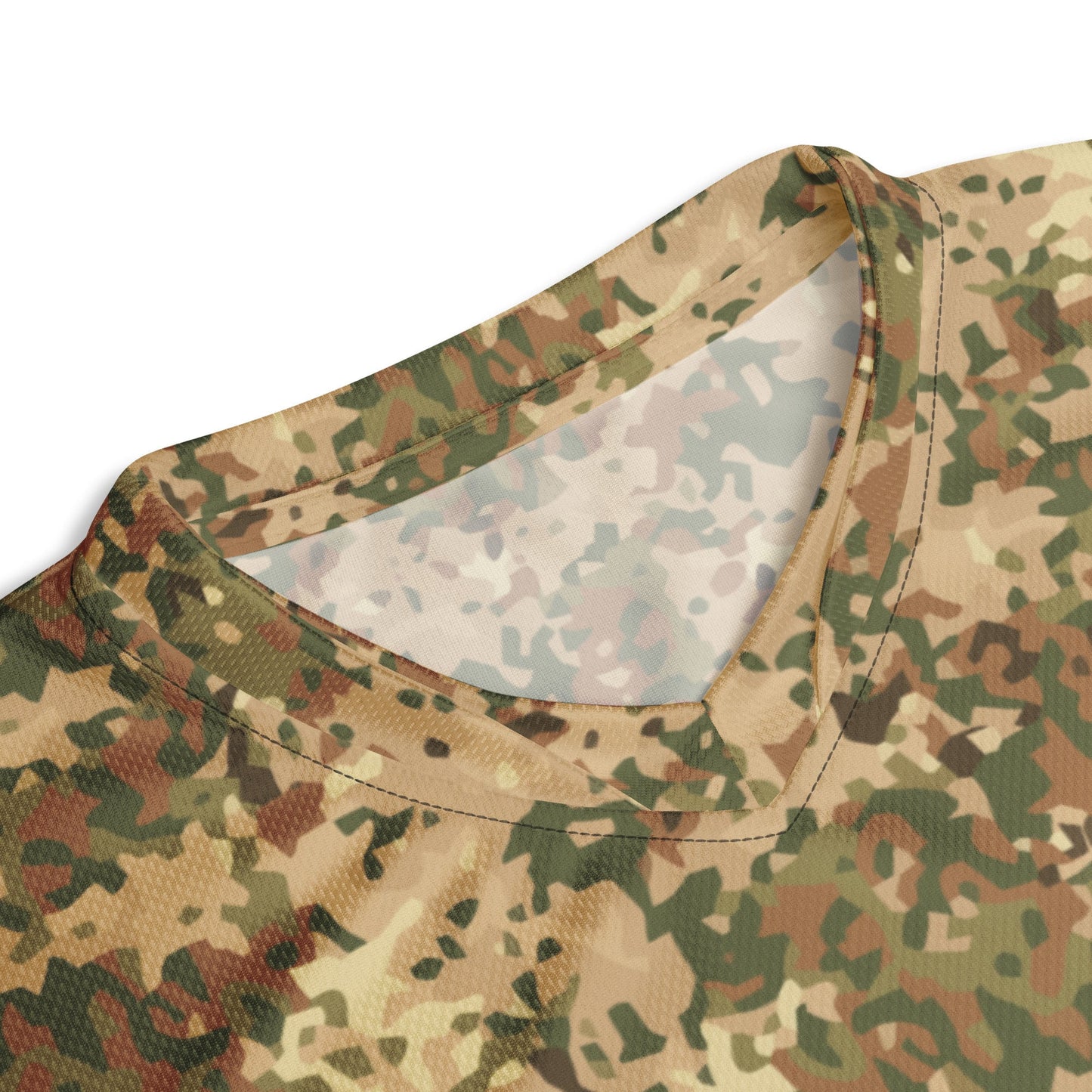 Dutch Fractal Tan CAMO unisex sports jersey - Sports Jerseys