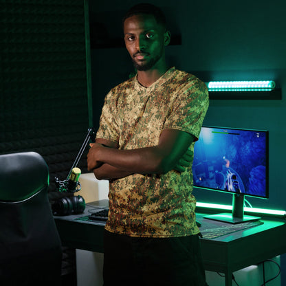 Dutch Fractal Tan CAMO unisex sports jersey - Sports Jerseys