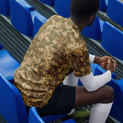Dutch Fractal Tan CAMO unisex sports jersey - Sports Jerseys