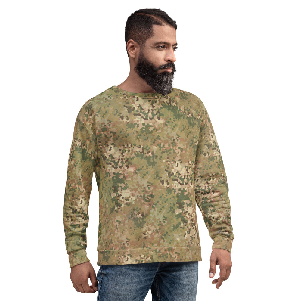 Dutch Netherlands Fractal Pattern (NFP) Tan CAMO Unisex Sweatshirt