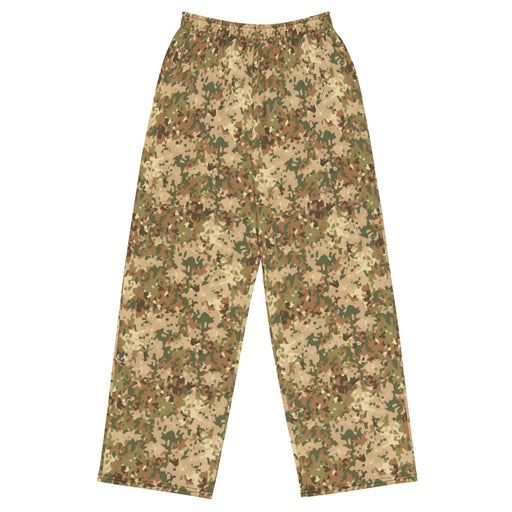 Fractal Dutch Arid CAMO Unisex Wide-Leg Leisure Pants - 2XS - Pant