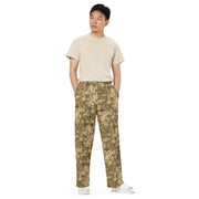 Fractal Dutch Arid CAMO Unisex Wide-Leg Leisure Pants - Pant