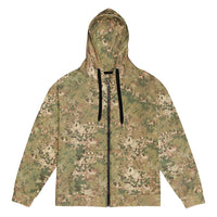 Dutch Netherlands Fractal Pattern (NFP) Tan CAMO Unisex zip hoodie