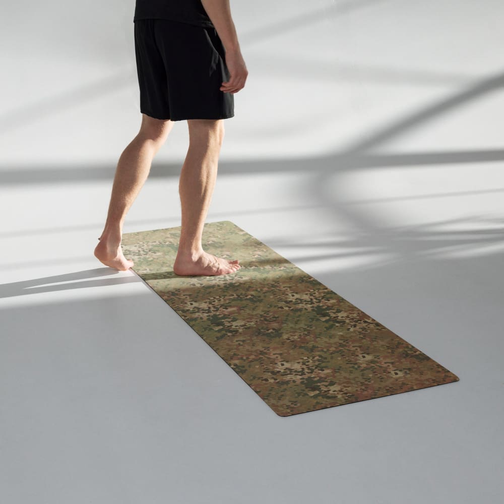 Dutch Netherlands Fractal Pattern (NFP) Tan CAMO Yoga mat